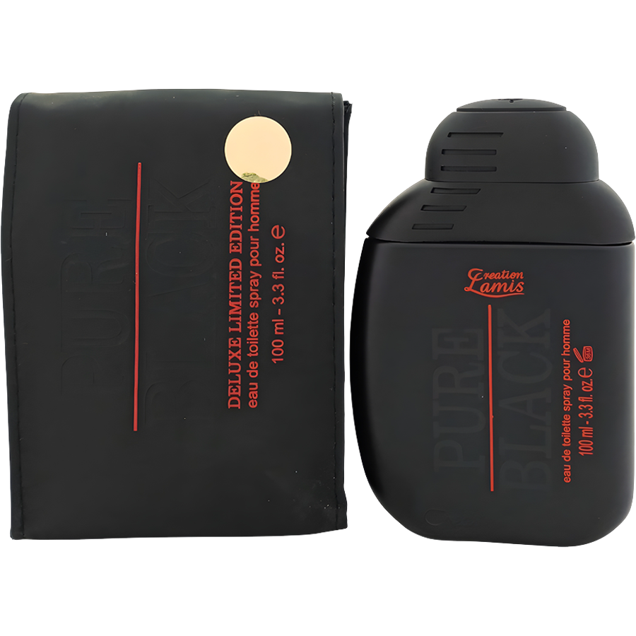 ادو تویلت پیور بلک از برند کریشن لامیس (Creation Lamis Pure Black Eau De Toilette 100ml) پوربلک